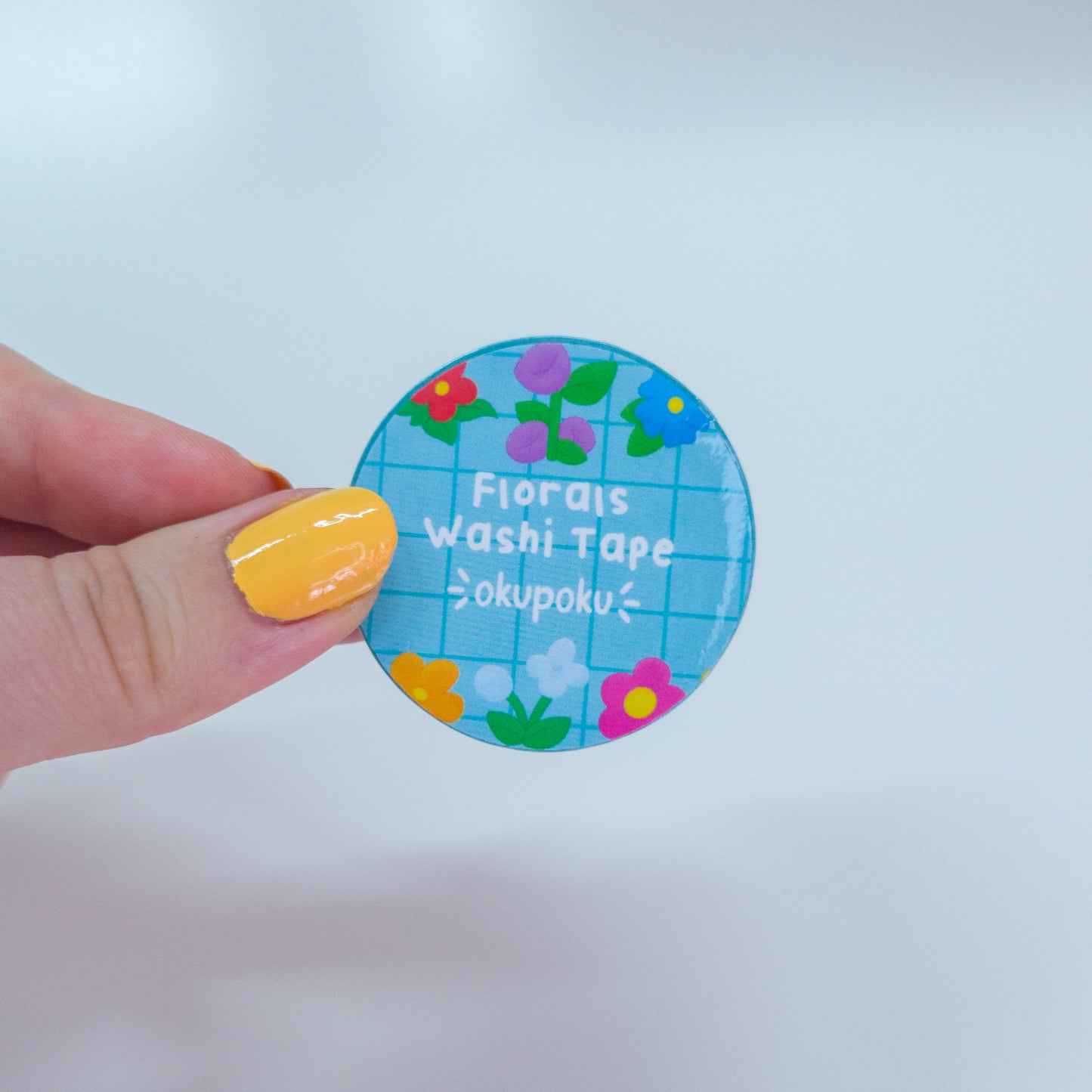 Florals Washi Tape, Stardew Valley inspired washi tape