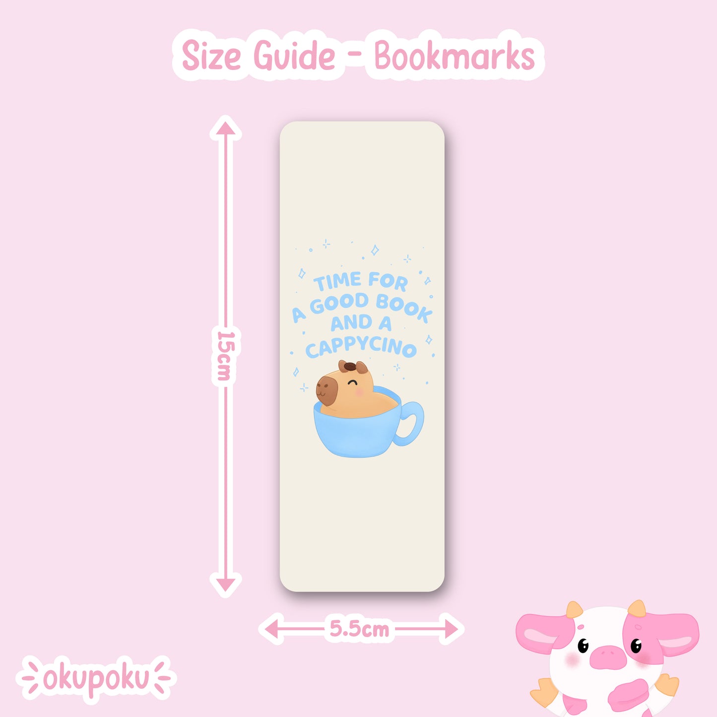 Capycino Bookmark