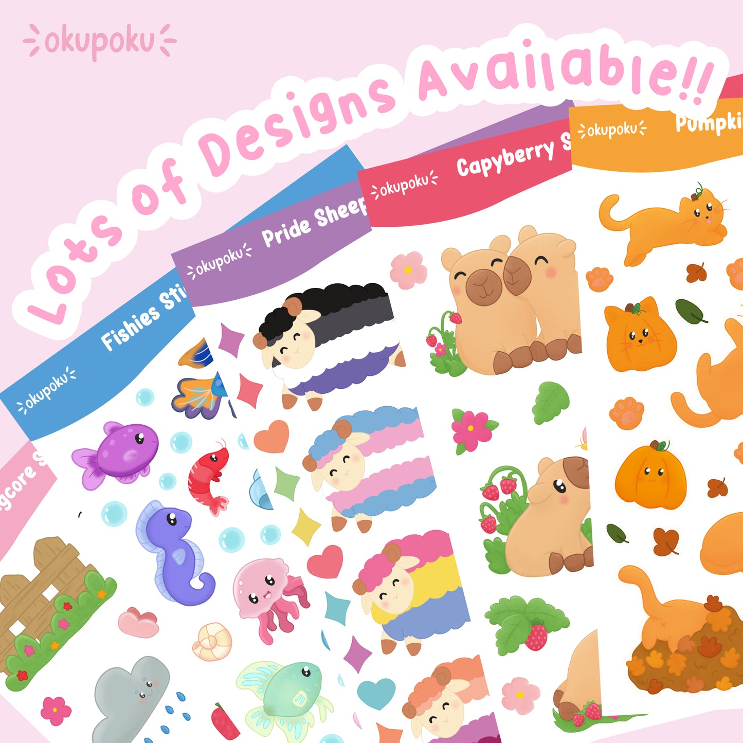 Pokeballs Planner Sticker Sheet