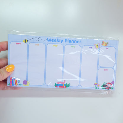 Bookish Bugs Weekly Planner DL Notepad