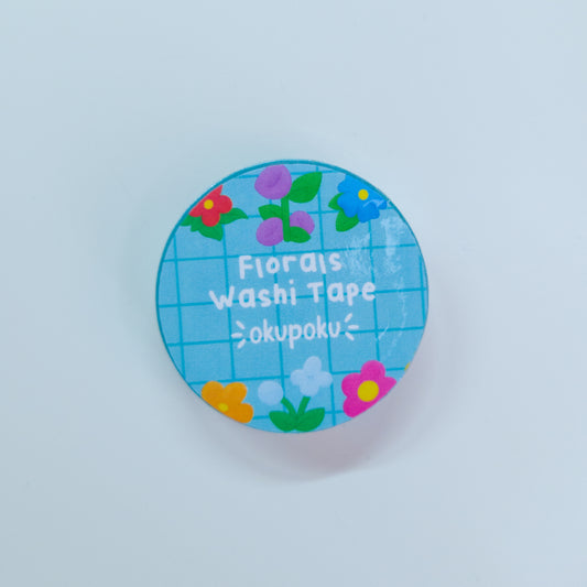 Florals Washi Tape, Stardew Valley inspired washi tape